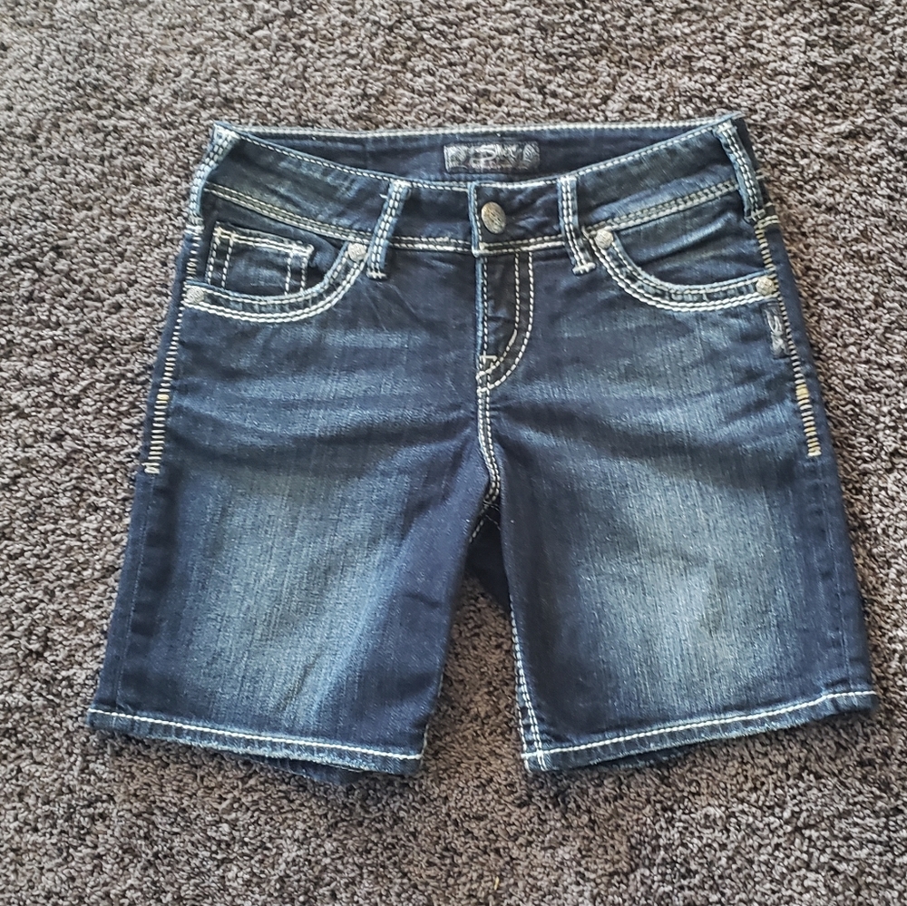 Silver brand jean shorts
